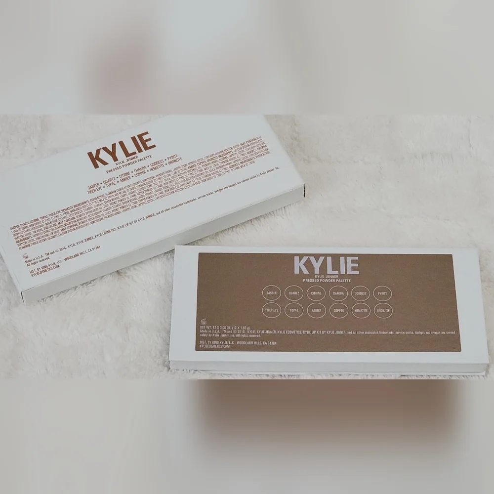 Kylie Cosmetics Bronze Pressed Powder Eyeshadow Palette BNIB - Picture 3 of 3